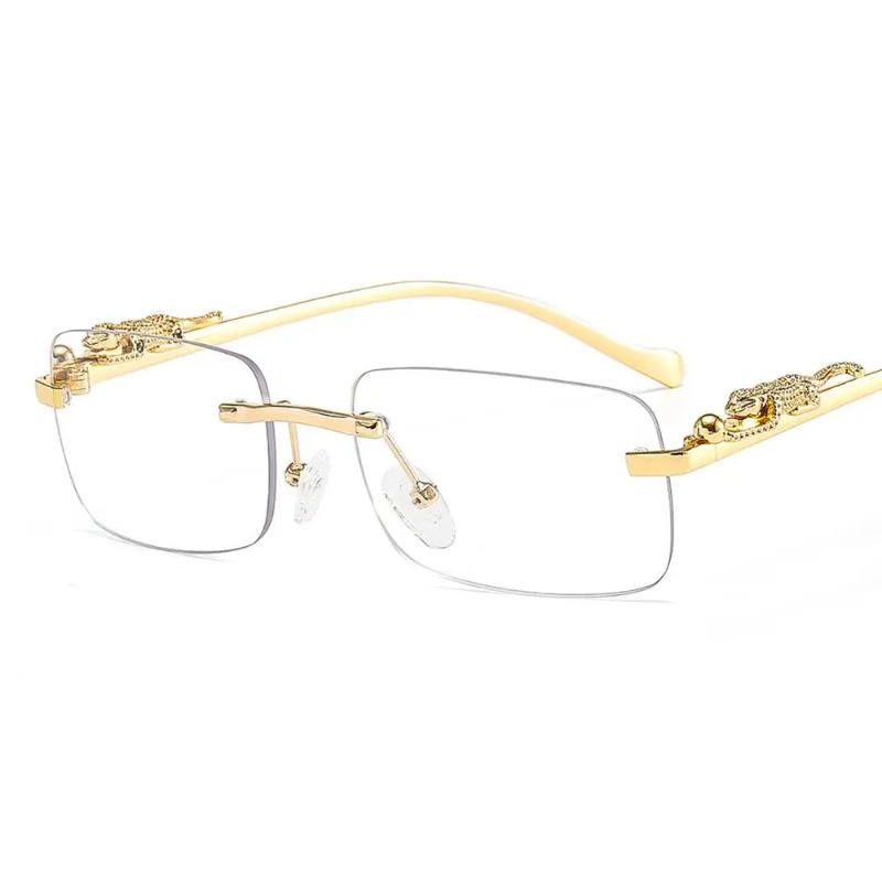 Luxury Lifestyle Store - Lunettes de soleil carrées sans monture