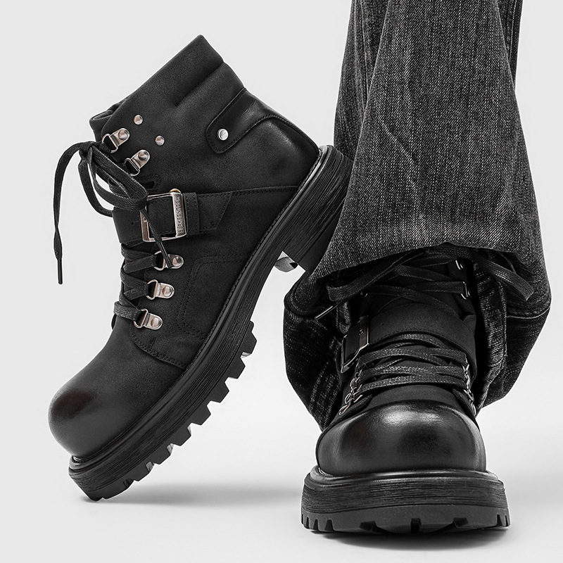 Marque hommes bottes en cuir m - Luxury Lifestyle Store avis et prix