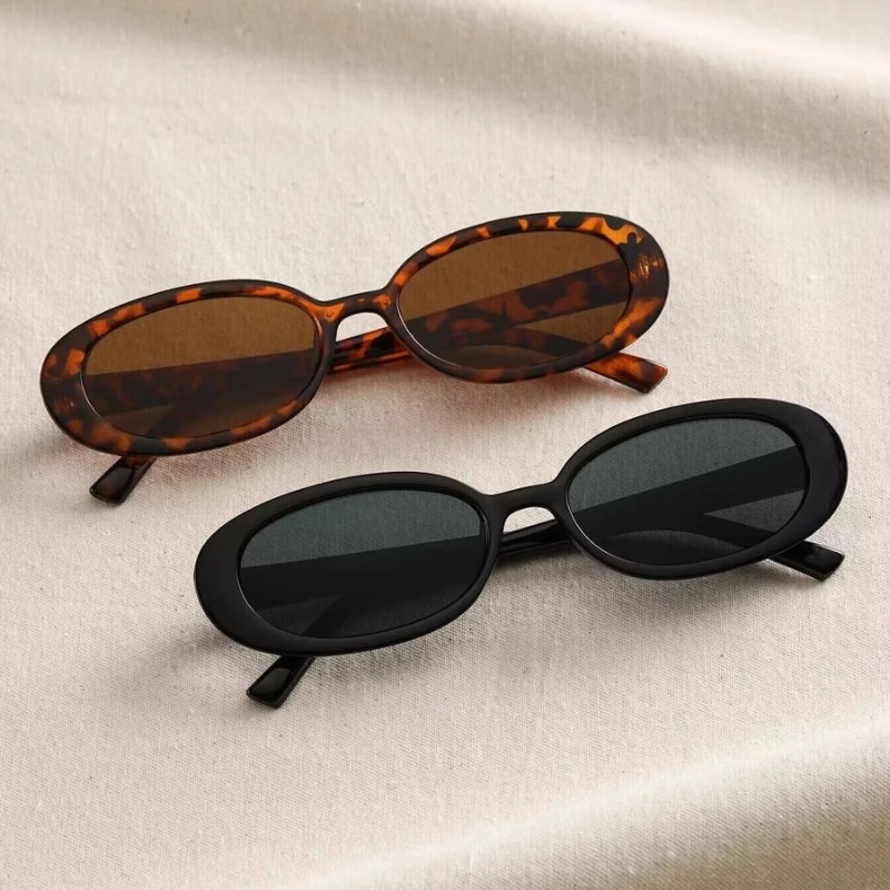 Lunettes de soleil ovales vint - Luxury Lifestyle Store avis et prix