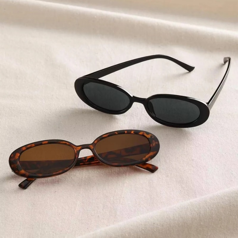Lunettes de soleil ovales vint - Luxury Lifestyle Store avis et prix