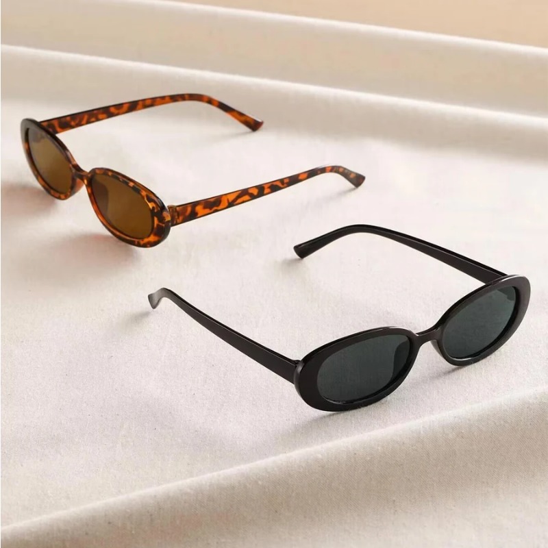 Lunettes de soleil ovales vint - Luxury Lifestyle Store avis et prix