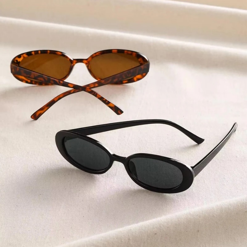 Lunettes de soleil ovales vint - Luxury Lifestyle Store avis et prix
